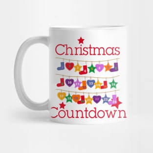 Christmas Seasons - Pretty Countdown Calendar 1 Mug